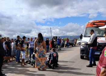 Motocicletas colidem, e acidente é registrado na BR-316, em Petrolândia, nesta quinta